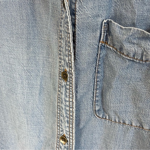 American eagle oversized jean shirt‎ small - Picture 4 of 4